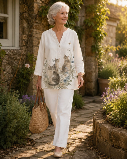 Lightweight Cat Blouse
