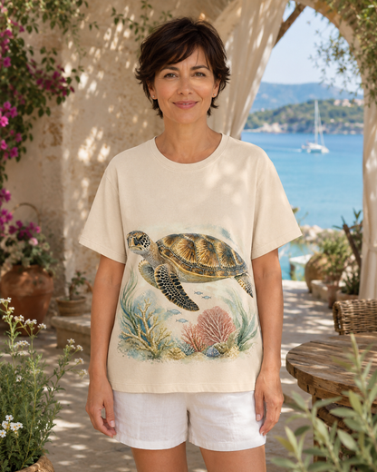Women's Sea Turtle Tee lifestyle image 2