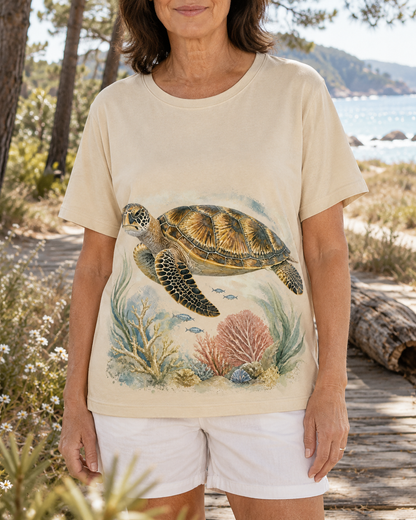 Women's Sea Turtle Tee lifestyle image 4