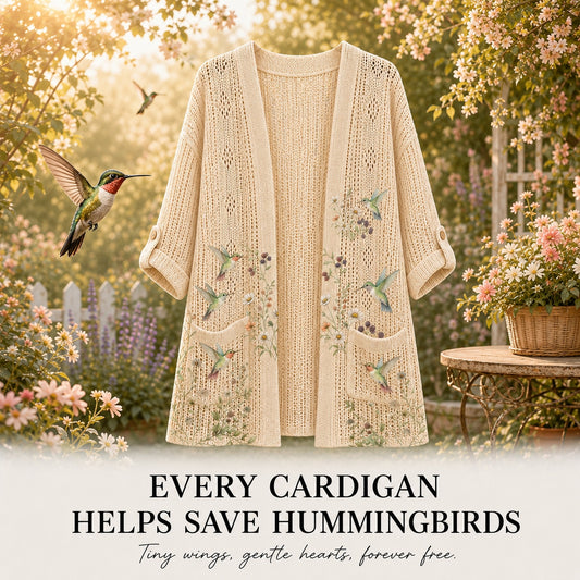 Women's Hummingbird Summer Cardigan