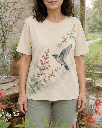 Women's Hummingbird Nectar Trail Summer Tee