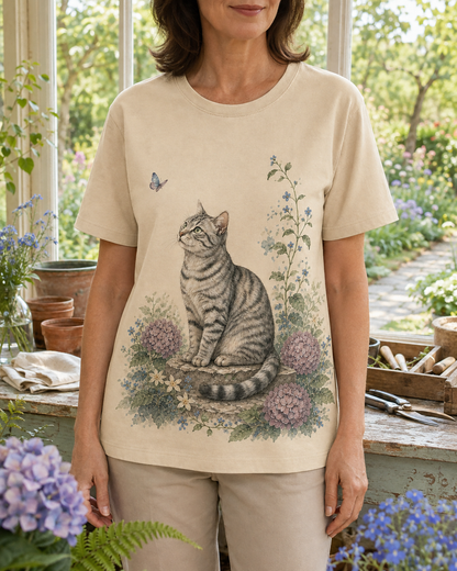 Women's Cat Tee lifestyle image 4