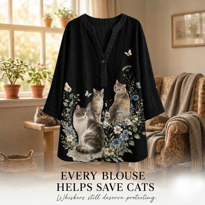 Lightweight Cat Blouse