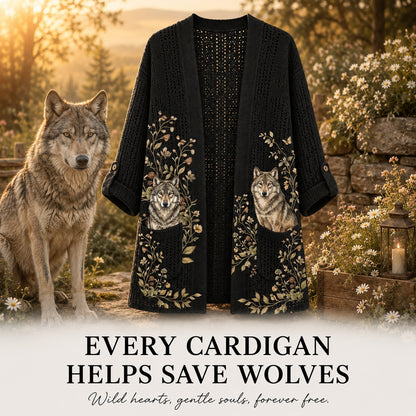 Women's Wolf Summer Cardigan
