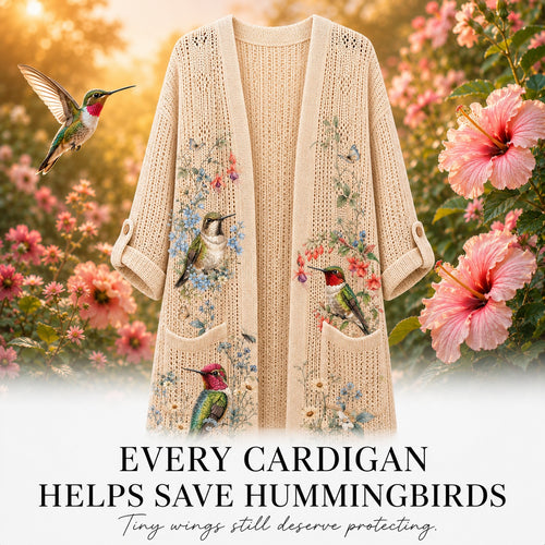 Women's Hummingbird Summer Cardigan