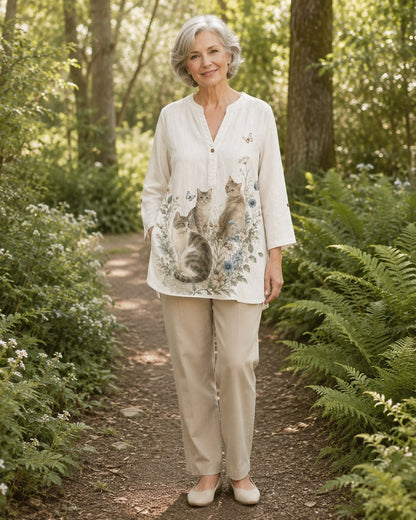 Lightweight Cat Blouse