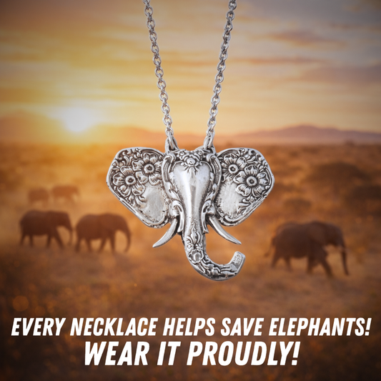 Save The Elephants Necklace