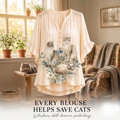 Lightweight Cat Blouse
