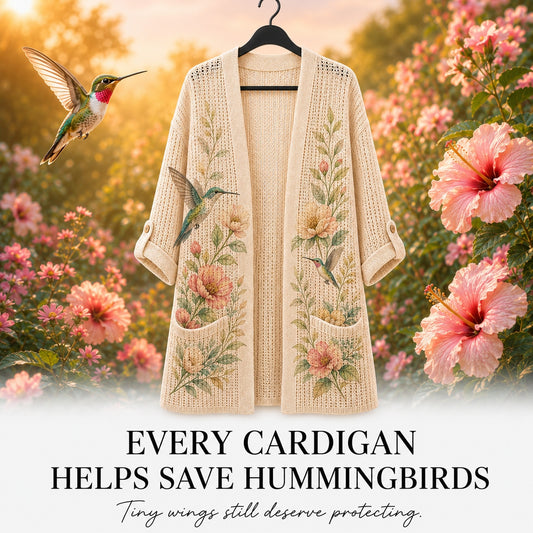 Women's Hummingbird Summer Cardigan