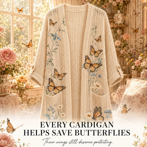 Women's Butterfly Summer Cardigan